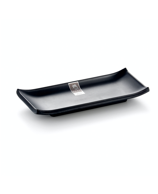 Melamine Rectangle Platter (Black)