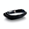 Melamine Deep Rectangle Plate (Black)