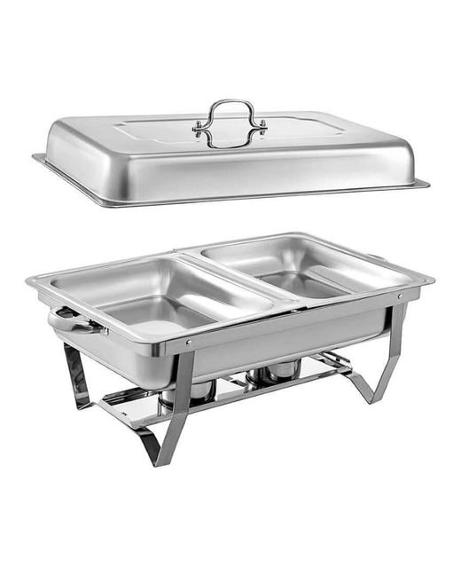 Chafing Dish Warmer 2 x 1/2 Gastronorm Pan