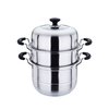 Stainless Steel 3 Tier Steam Pot