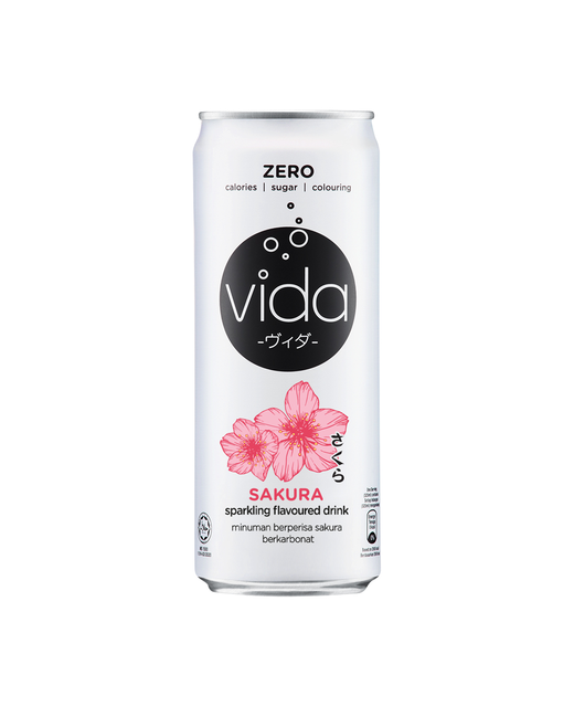 Sparkling Sakura Flavoured Drink