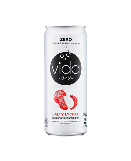 Sparkling Salty Lychee Flavoured Drink