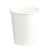 Coffee / Cold Beverage Cup Single Wall 8oz (White)