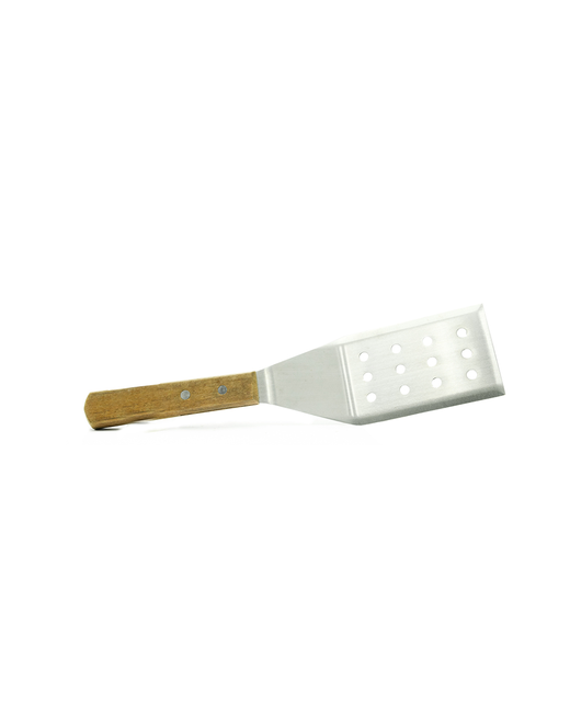 Stainless Steel BBQ Spatula Straight (Holes)