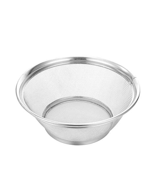 Stainless Steel Colander Basket (Extra Fine Mesh)