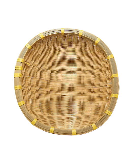 Round Bamboo Colander Basket