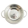 Stainless Steel Colander (Flat Base)