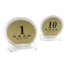 Gold Plastic Table Numbers (No.1 - No.10)