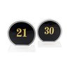 Black Plastic Table Numbers (No.21 - No.30)