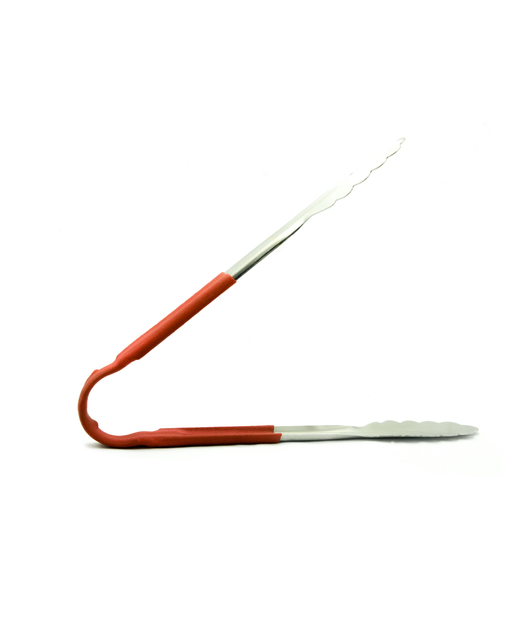 Stainless Steel Tong (Red Handle)