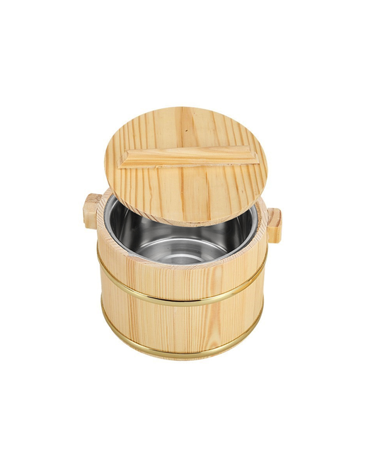 Wooden Ice or Rice Bucket