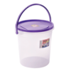 Round Storage Container With Handle