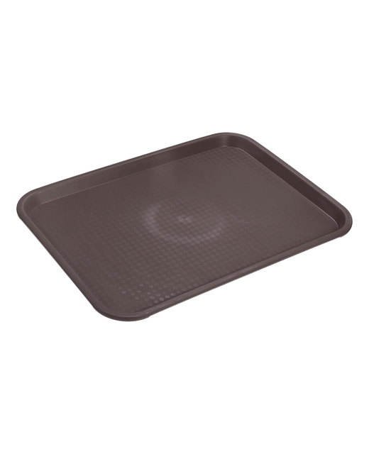 Plastic Cafe Tray (Brown)