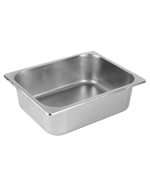 Stainless Steel Food Pan 1-2