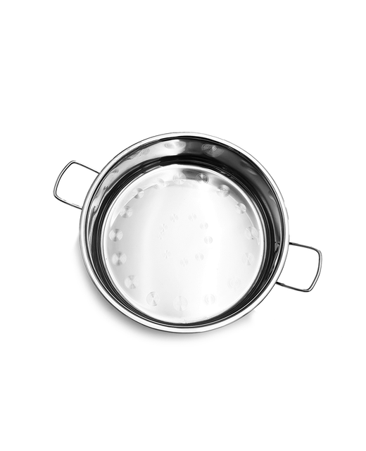 Stainless Steel Deep Round Steam Tray