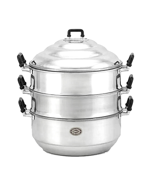 Aluminium 3 Tier Steam Pot