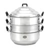 Aluminium 3 Tier Steam Pot