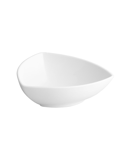 Crockery Triangle Bowl (White)