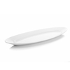 Crockery Melon Style Plate (White)