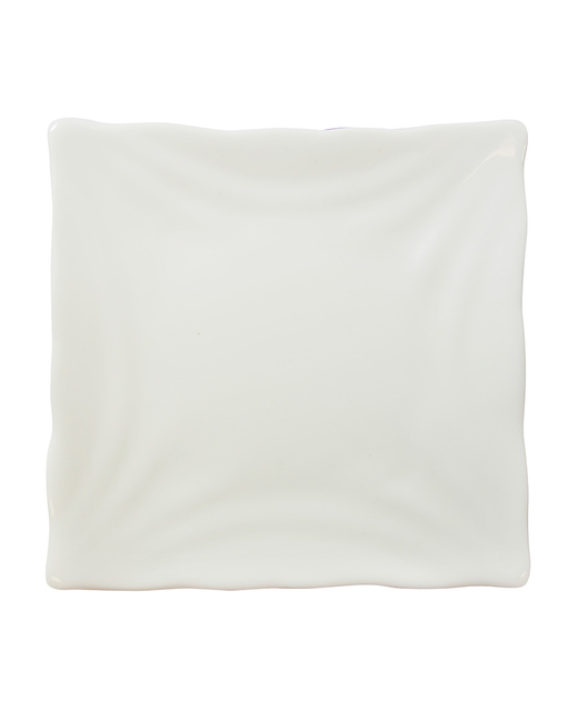 Crockery Square Platter (White)