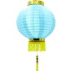 Silk Round Lantern (Blue)