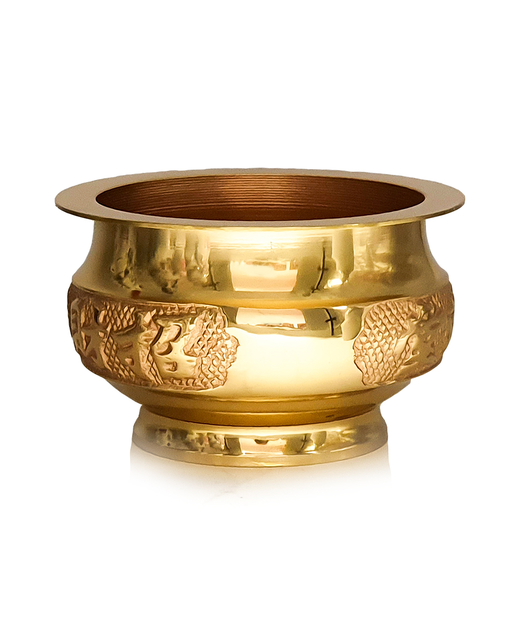 Brass Joss Incense Bowl