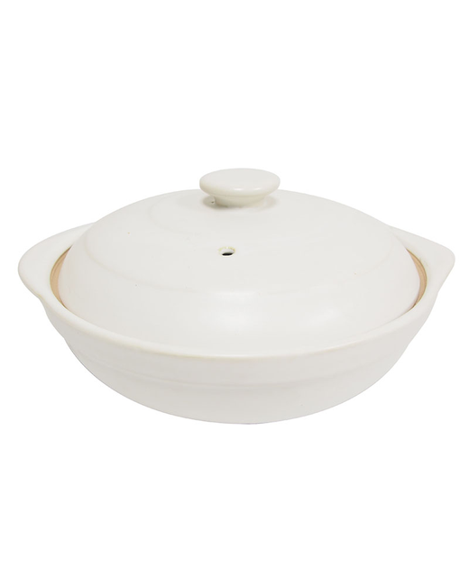 Clay Pot Medium 600ml (White)