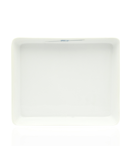 Crockery Rectangular Oven Plate (White)