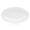 Crockery Narrow Oval Plate (White)