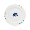 Crockery Round Plate (Blue Carp)