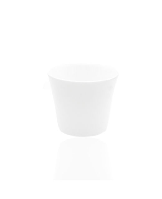 Crockery Basket Shape Tea Cup  (White)