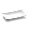 Melamine Rectangle Shallow Plate (White)