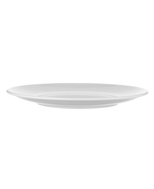 Melamine Round Flat Plate (White)