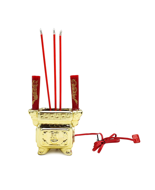 Electric Candle & Joss Stick Stand 