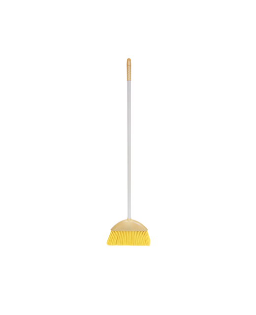 Plastic Broom Soft Brush (Yellow)