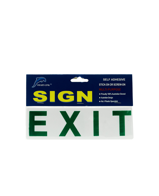 Plastic Sign [Exit]