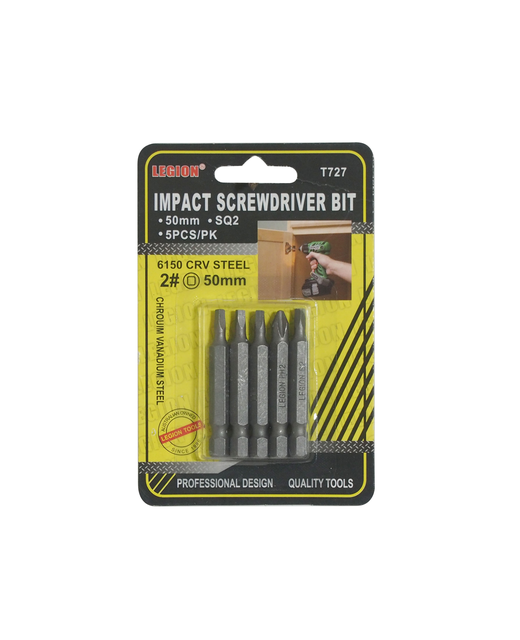 Impact Screwdriver Bit SQ2 50mm