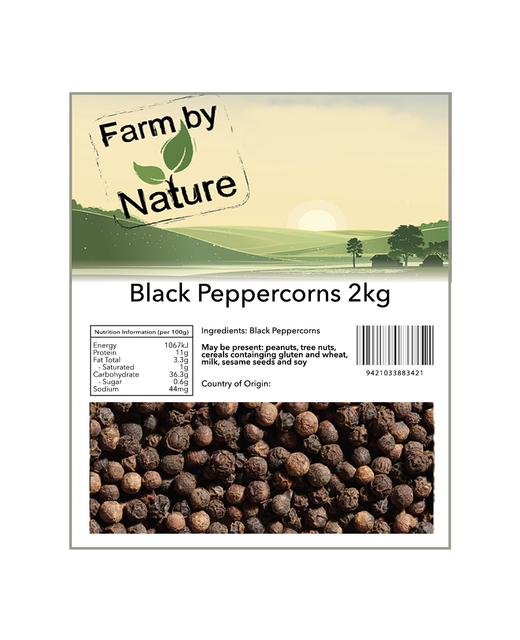 Whole Black Peppercorns