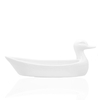 Crockery Duck Shape Platter (White)