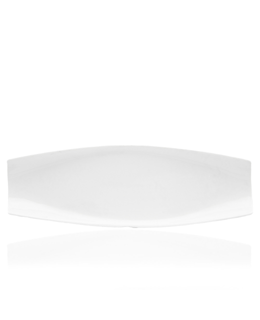 Crockery Raised Rectangle Platter Round