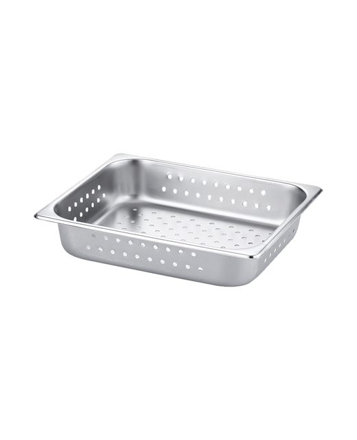 Stainless Steel Food Pan Colander 1-2