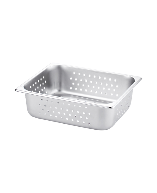 Stainless Steel Food Pan Colander 1-2