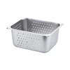 Stainless Steel Food Pan Colander 1-2