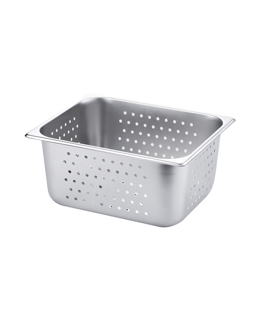 Stainless Steel Food Pan Colander 1-2